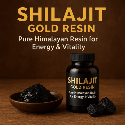 Shilajit Gold Resin - Pure Himalayan Resin for Energy & Vitality